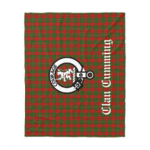 Klan Cumming Vapensköld Badge och Tartan