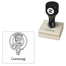 Klan Cumming Vapensköld Rubber Frimärke