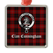 Klan Cunningham Badge & Tartan