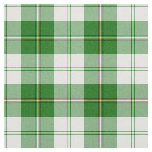 Klan Cunningham Grönt Dress Tartan Scottish Play Tyg (Provkarta)