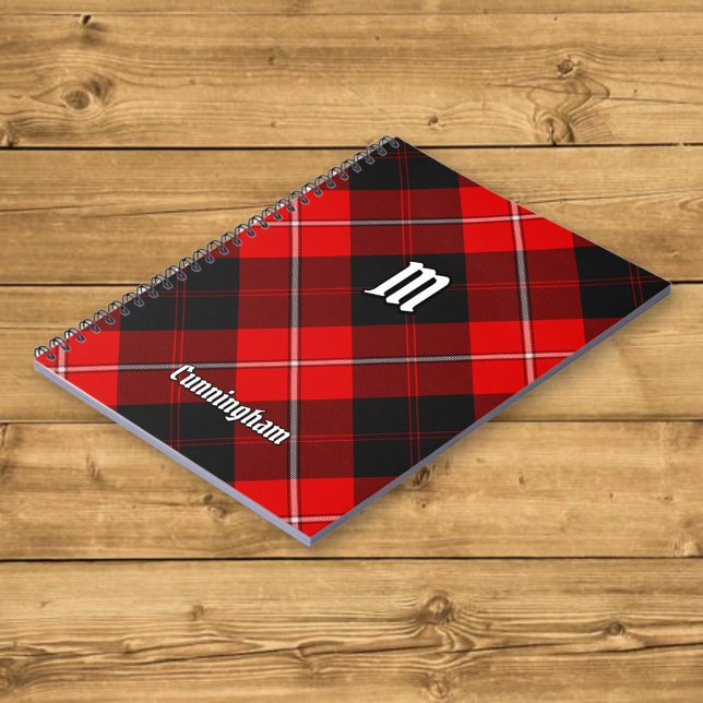 Klan Cunningham Tartan Anteckningsbok (Skapare uppladdad)