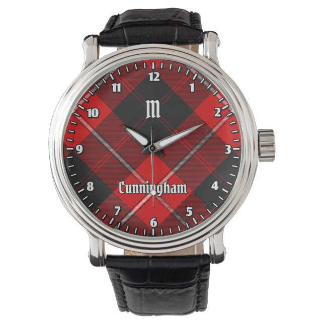 Klan Cunningham Tartan Armbandsur (Framsida)
