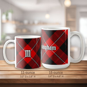 Klan Cunningham Tartan Kaffemugg