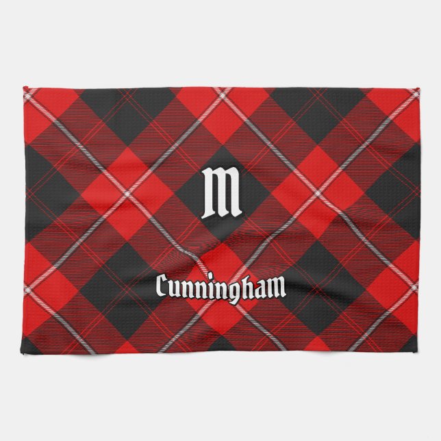 Klan Cunningham Tartan Kökshandduk (Horisontell)