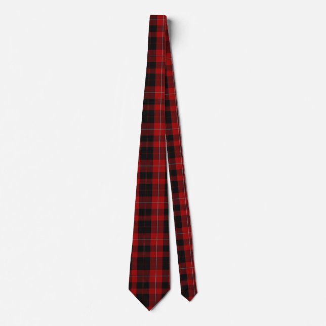 Klan Cunningham Tartan Play Neck Tie Slips (Framsida)
