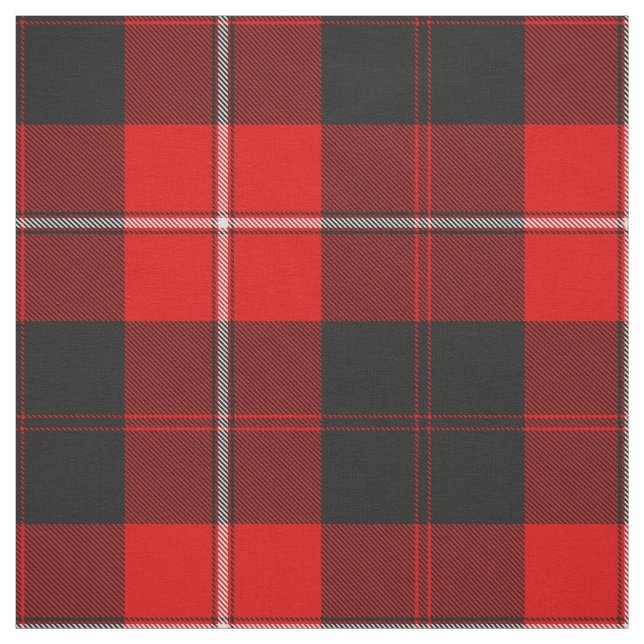 Klan Cunningham Tartan Tyg (Provkarta)