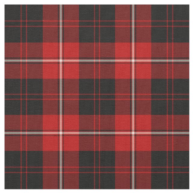 Klan Cunningham Tartan Tyg (Närbild)