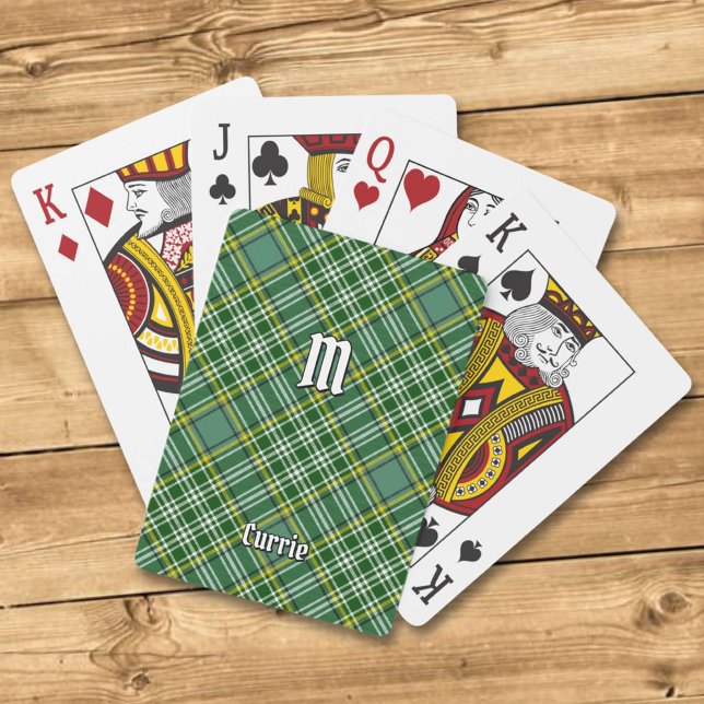 Klan Currie Tartan Casinokort (Skapare uppladdad)