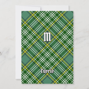 Klan Currie Tartan Inbjudningar