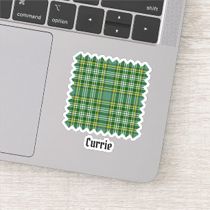 Klan Currie Tartan Klistermärken
