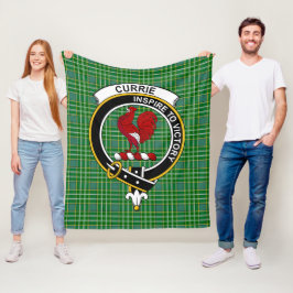Klan Currie Tartan Play Fleecefilt
