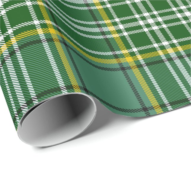 Klan Currie Tartan Presentpapper (Rullad Hörn)