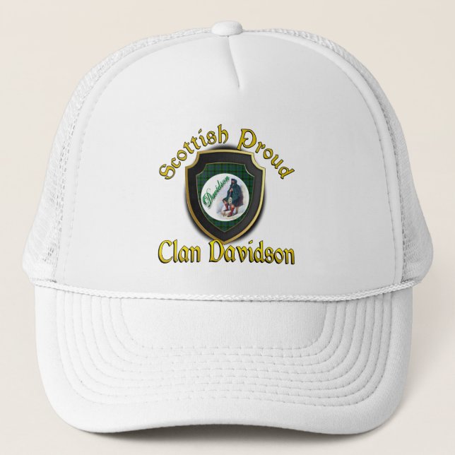 Klan Davidson Scottish Dynasty Cap Truckerkeps (Framsida)