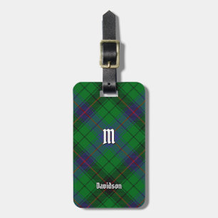 Klan Davidson Tartan Bagagebricka