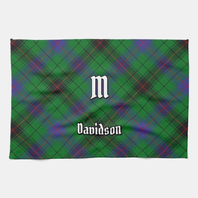 Klan Davidson Tartan Kökshandduk (Horisontell)