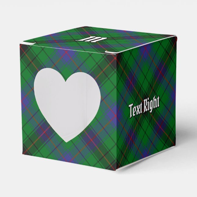 Klan Davidson Tartan Presentaskar (Framsidan Sidan)