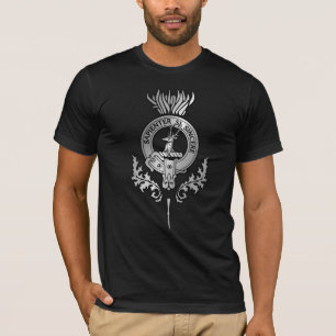 Klan Davidson Thistle-Vapensköld T Shirt