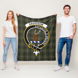 Klan Davidson Tulloch Dress Tartan Play Fleecefilt