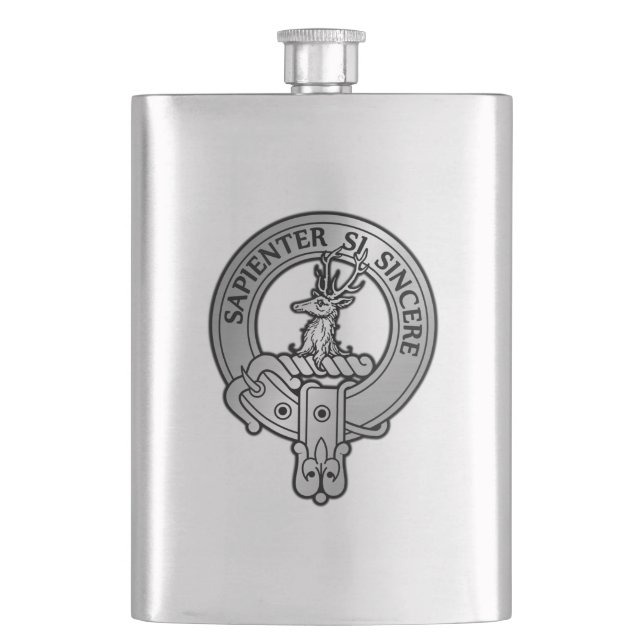 Klan Davidson Vapensköld Fickplunta (Framsidan)