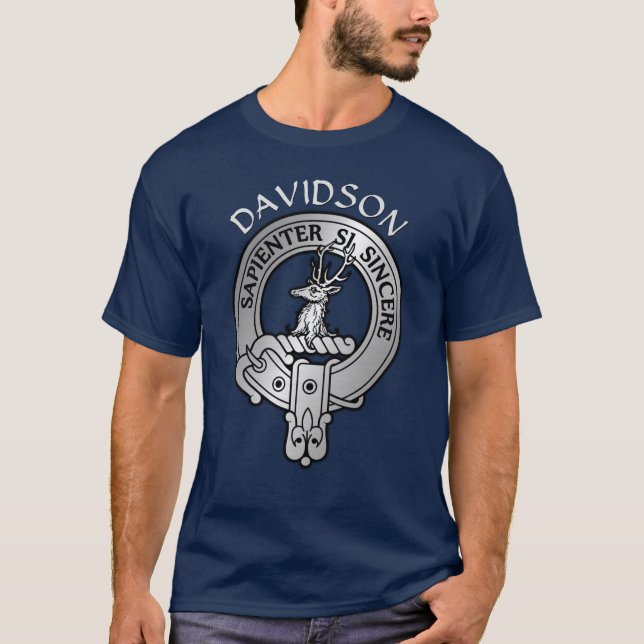 Klan Davidson Vapensköld T Shirt (Framsida)