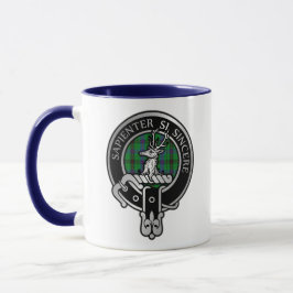 Klan Davidson Vapensköld & Tartan Mugg