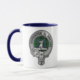 Klan Davidson Vapensköld & Tartan Mugg