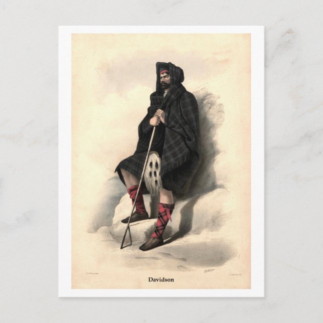 Klan Davidson Vykort (Framsida)