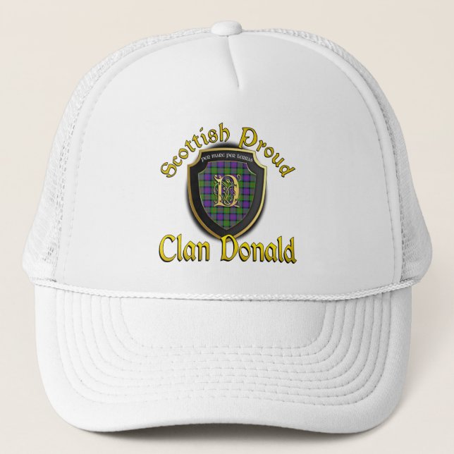 Klan Donald Scottish Dynasty Cap Truckerkeps (Framsida)