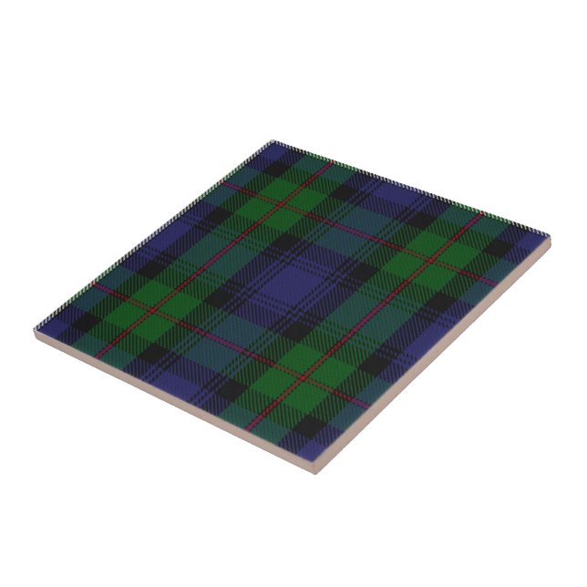 Klan Donnachaidh | Robertson Hunting Tartan Kakelplatta (Sidan)