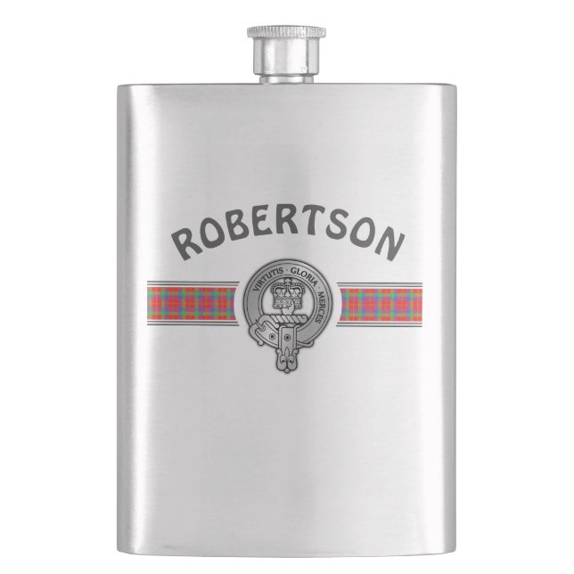 Klan Donnachaidh | Robertson (Redigera) Vapensköld Fickplunta (Framsidan)
