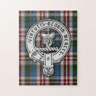Klan Donnachaidh (Robertson) Vapensköld & Dress Ta Pussel