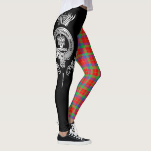Klan Donnachaidh Robertson Vapensköld & Tartan Leggings