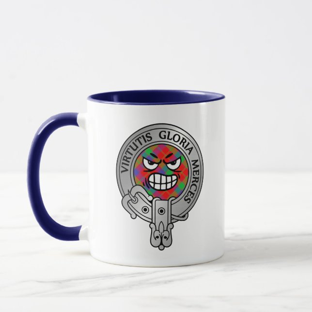 Klan Donnachaidh | Robertson Vapensköld & Tartan M Mugg (Vänster)