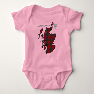 Klan Donnachaidh (Robertson) Vapensköld & Tartan T Shirt