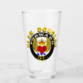Klan Douglas "FRAWARD" 16oz Glass Tumbler Glaskopp