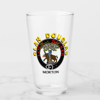 Klan Douglas ’LOCK SICKER’ 16oz Glass Tumbler Glaskopp