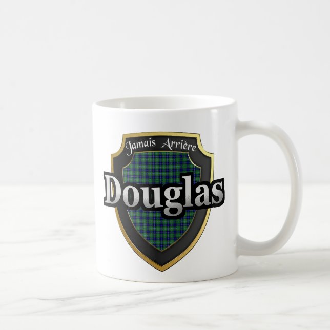 Klan Douglas Scottish Dynasty Tartan Mugg Kopp (Höger)