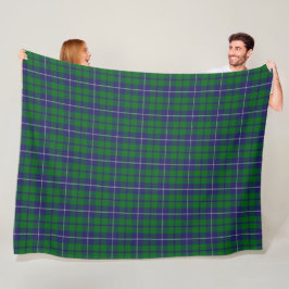 Klan Douglas Tartan Fleecefilt