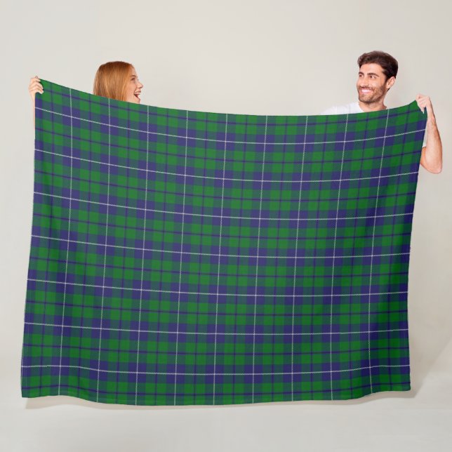 Klan Douglas Tartan Fleecefilt (På plats)