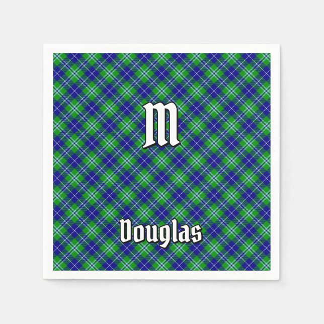 Klan Douglas Tartan Pappersservett (Framsidan)