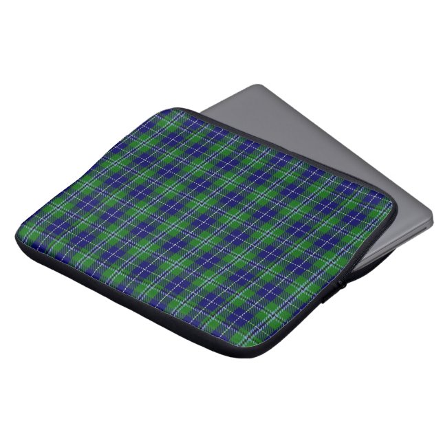 Klan Douglas Tartan Play Cover Laptop Fodral (Framsida topp)
