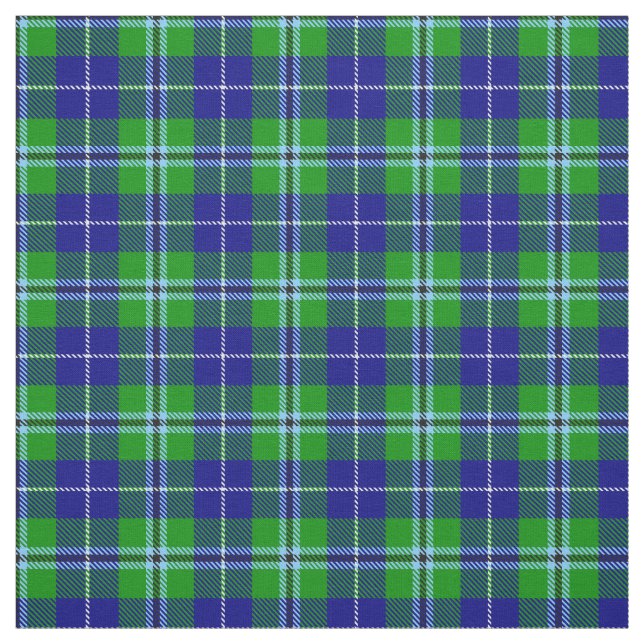 Klan Douglas Tartan Tyg (Provkarta)