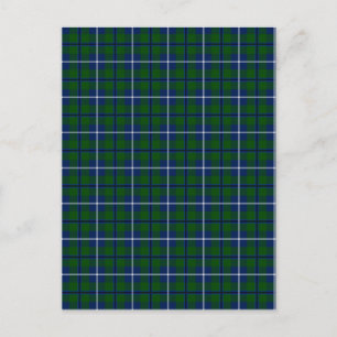 Klan Douglas Tartan Vykort