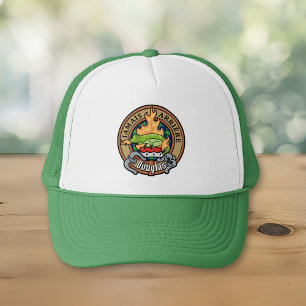 Klan Douglas Vapensköld över Tartan Keps