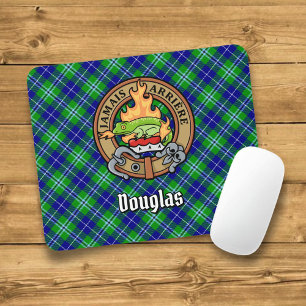 Klan Douglas Vapensköld över Tartan Musmatta