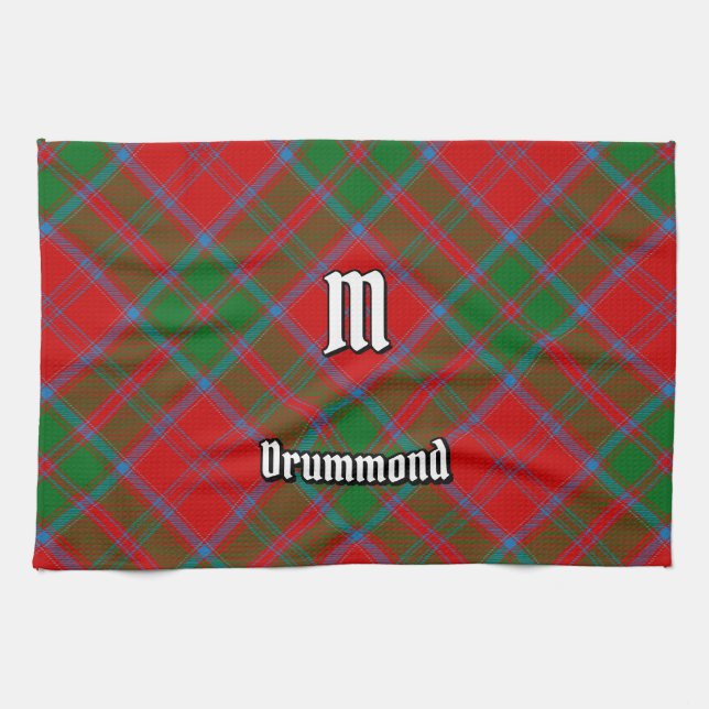Klan Drummond Tartan Kökshandduk (Horisontell)