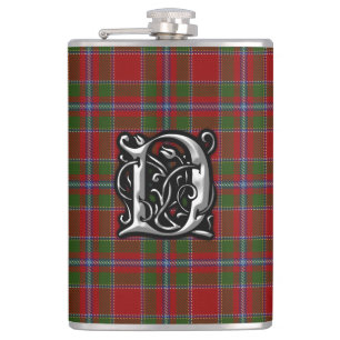 Klan Drummond Tartan Old Scotland-kolv Fickplunta