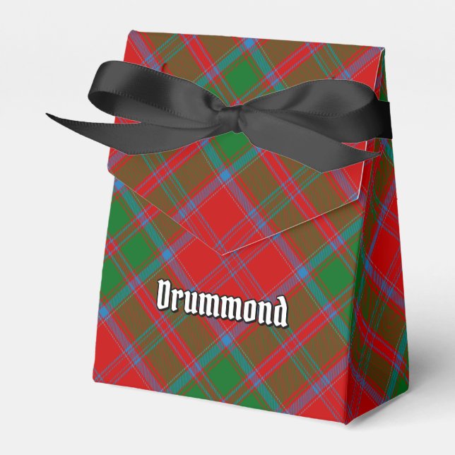 Klan Drummond Tartan Presentaskar (Framsidan Sidan)