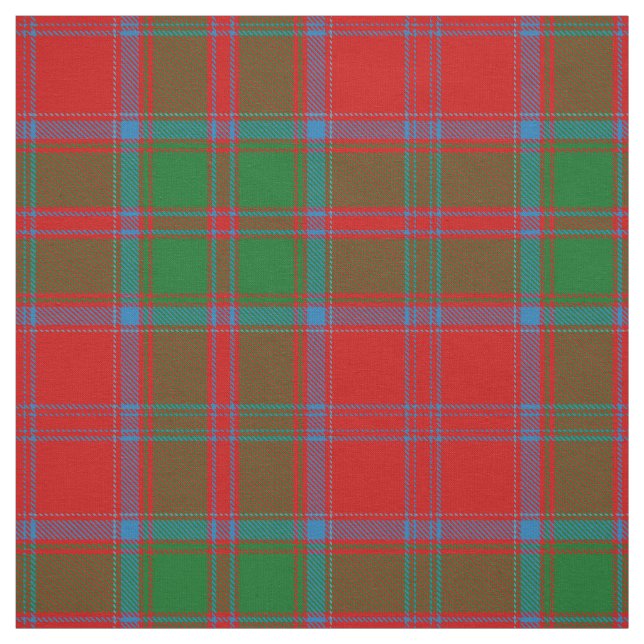 Klan Drummond Tartan Tyg (Provkarta)