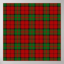 Klan Dunbar Tartan - Digital Download Poster